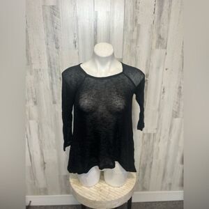 Decree Black blouse
